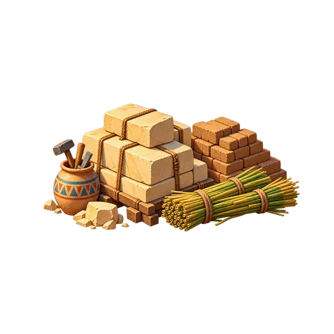Ancient Egypt: Building materials