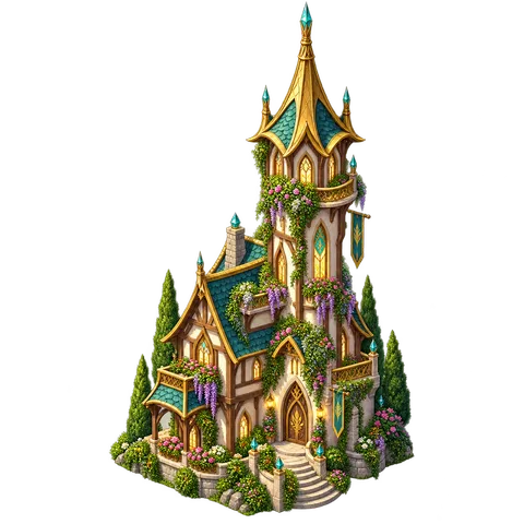 Elven Green World: Spire house