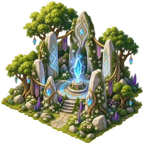 Elven Green World: Spring circle