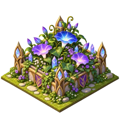 Elven Green World: Flower meadow
