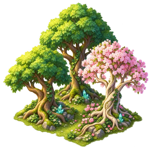 Elven Green World: Wild grove