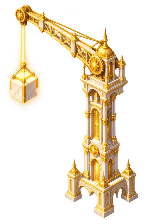 Heavenly City: Light crane