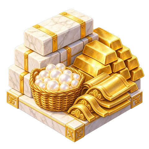 Heavenly City: Building materials