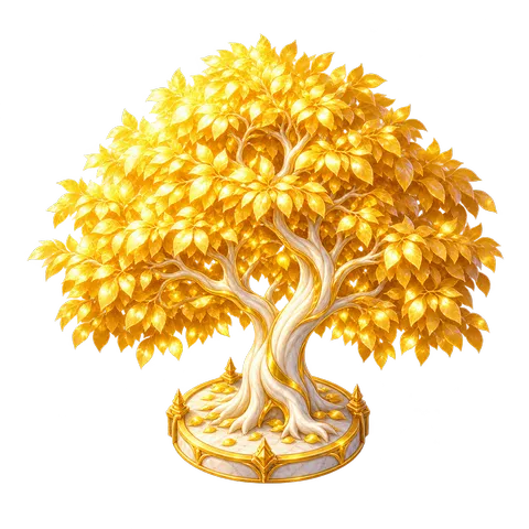Heavenly City: Golden tree