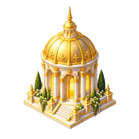 Heavenly City: Round domed house