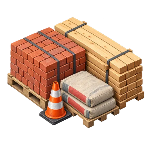 Modern Town: Building materials