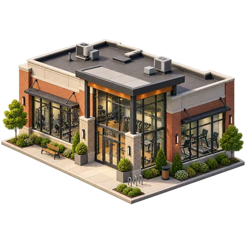 Modern Town: Gym