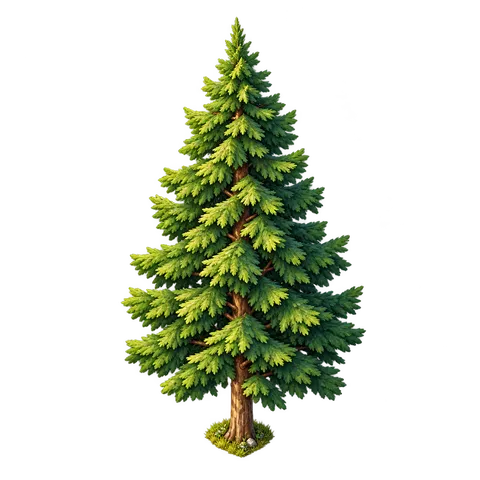 Modern Town: Fir tree