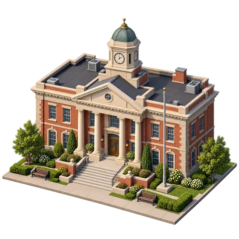 Modern Town: Town hall