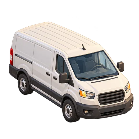 Modern Town: Delivery van