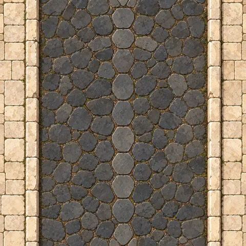 Ancient Rome: Ground: road