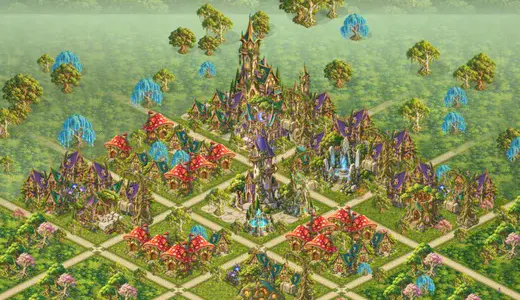 A Elven city in Life RPG
