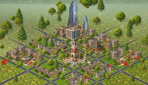 A Modern city in Life RPG
