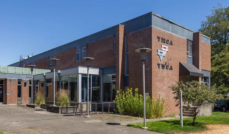 A YMCA building in Victoria, British Columbia.